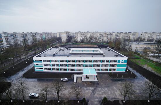 Восстановленная школа №64 открылась в Мариуполе