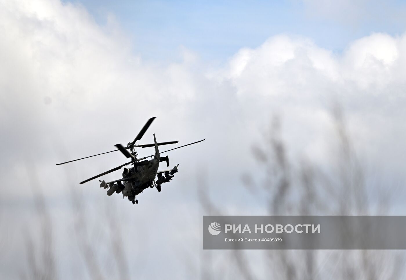 Работа армейской авиации в зоне проведения СВО