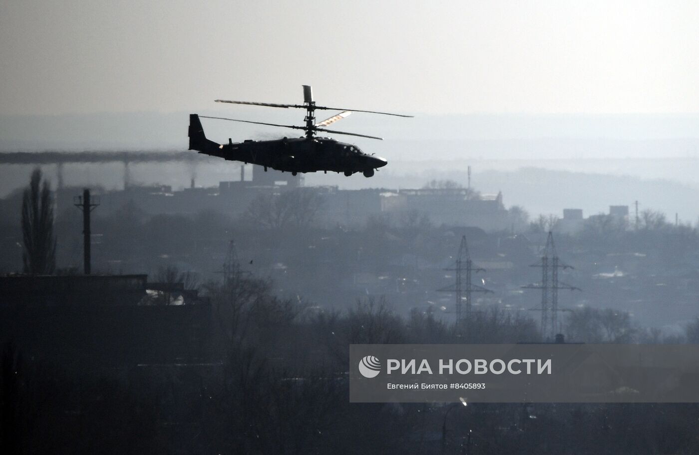 Работа армейской авиации в зоне проведения СВО