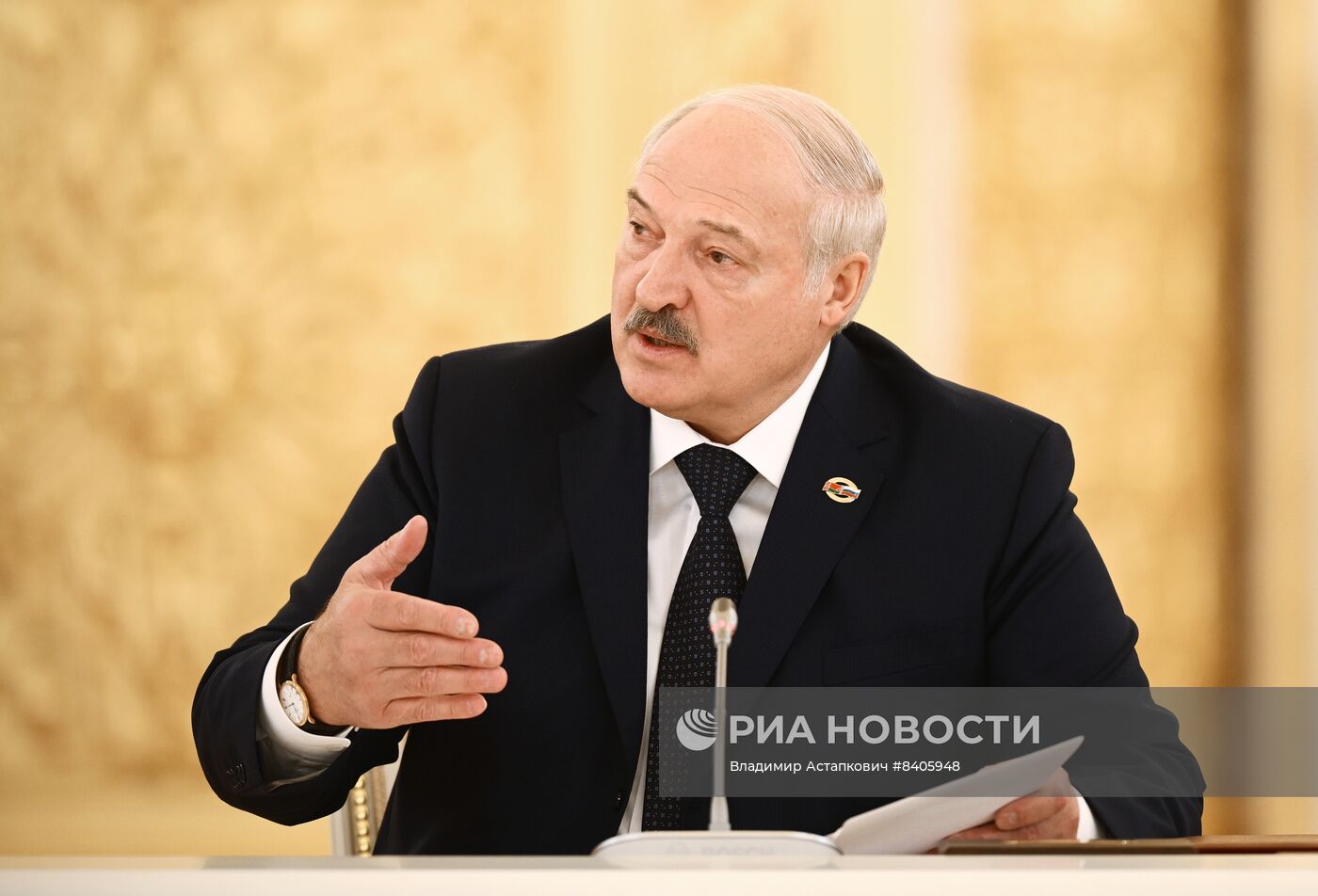 Заседание Высшего госсовета Союзного государства с участием В. Путина и А. Лукашенко