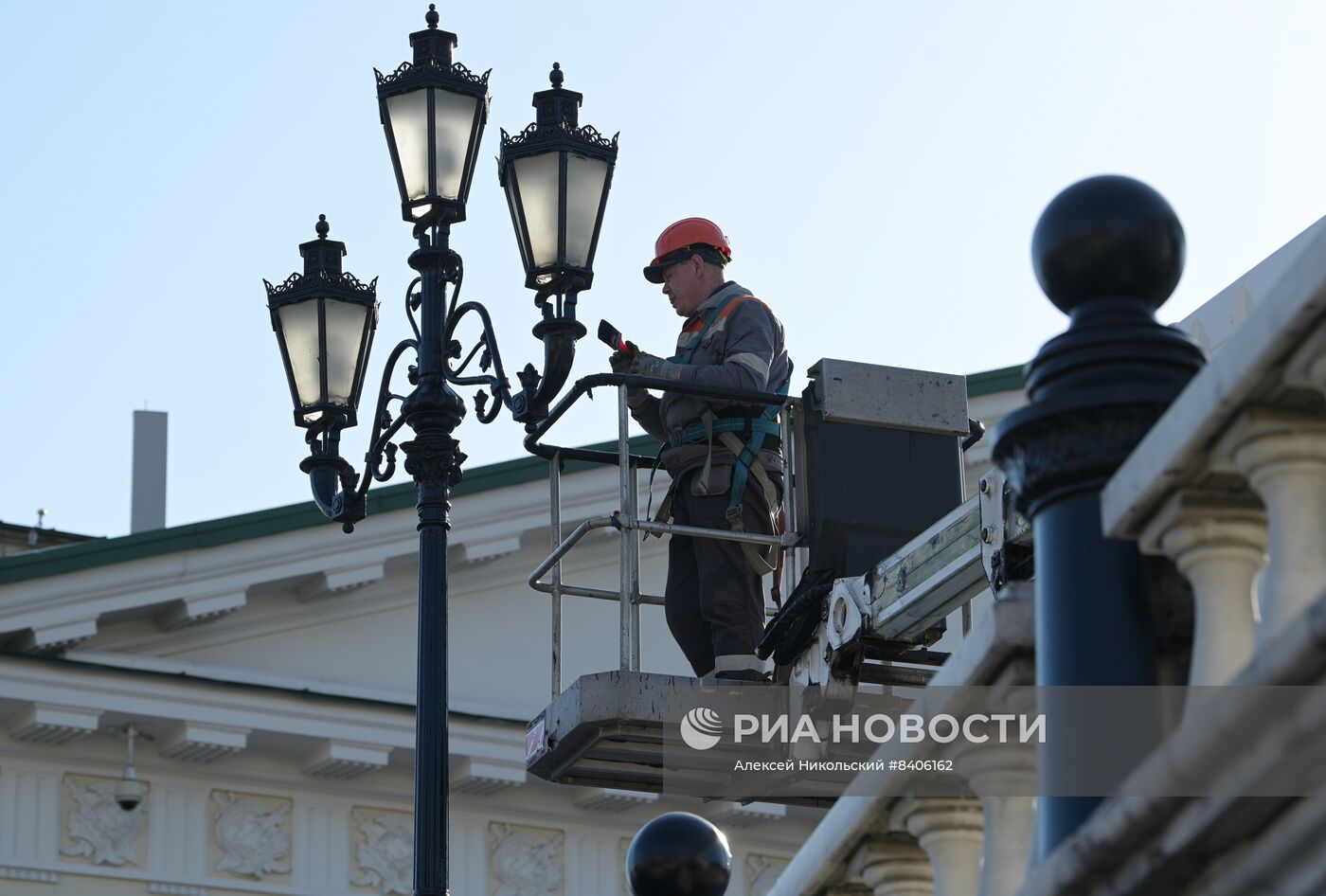 Теплая погода в Москве