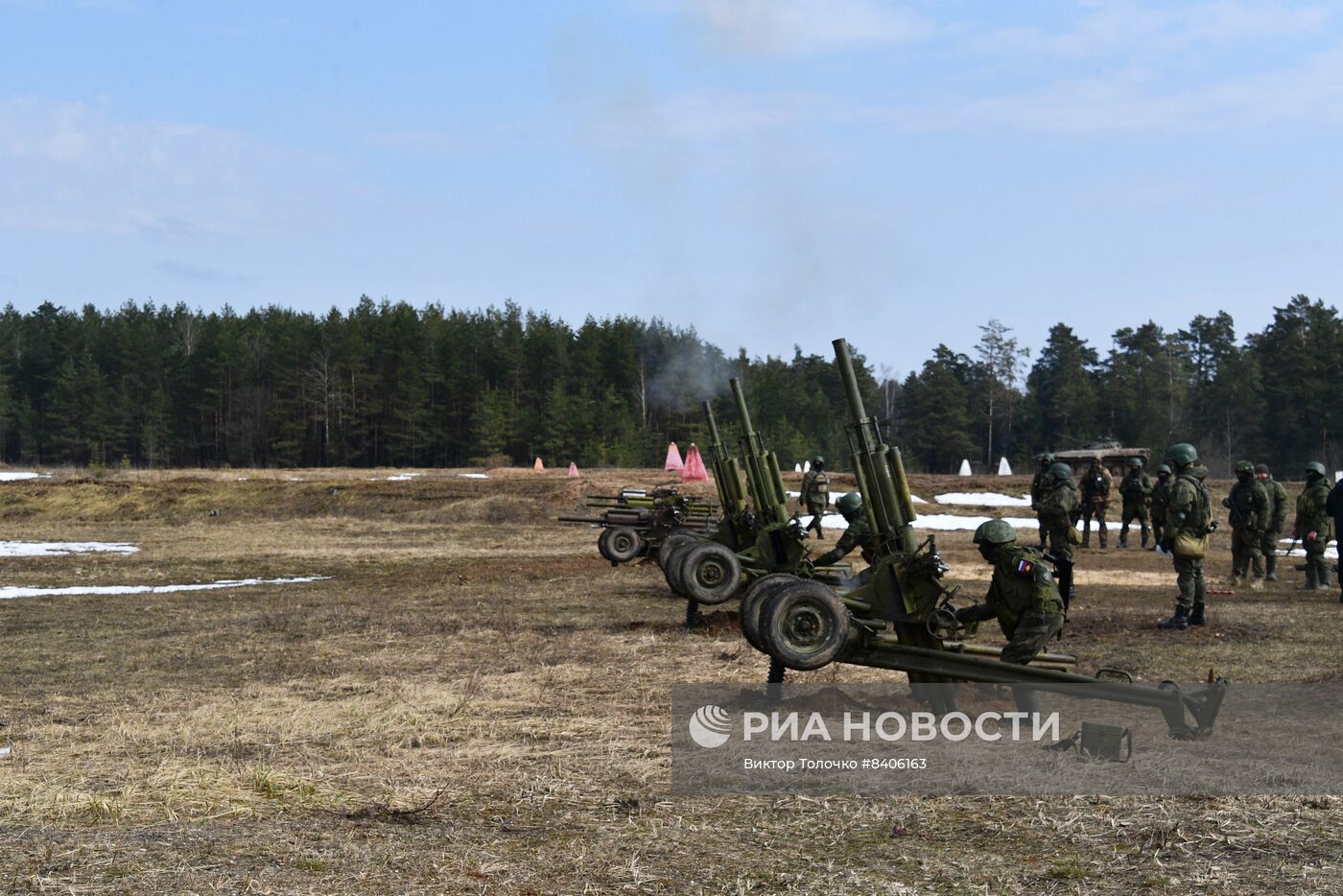 Учения региональной группировки войск Союзного государства в Беларуси