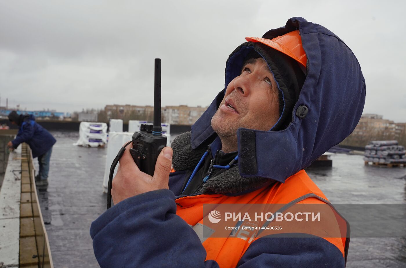 Строительство перинатального центра в Донецке