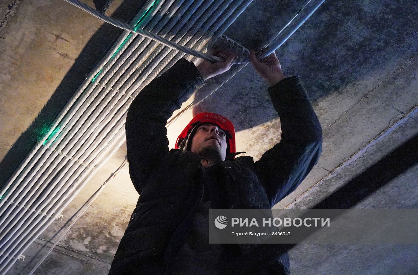 Строительство перинатального центра в Донецке