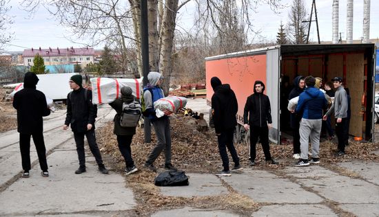 Передача мотоциклов "Урал" в зону СВО от Свердловской области