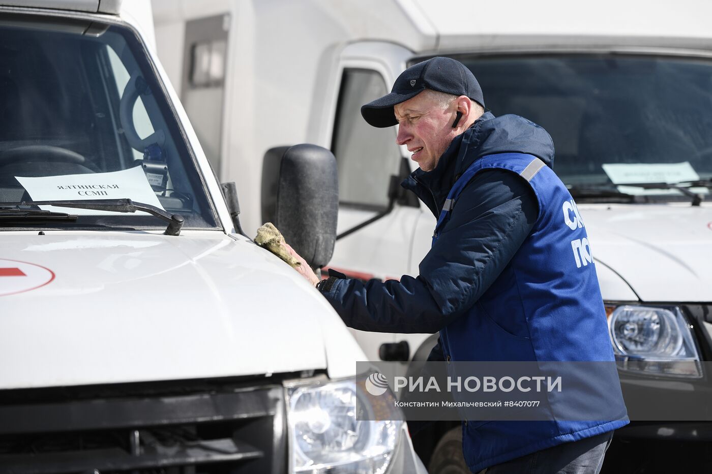 Крым получил 24 машины скорой помощи