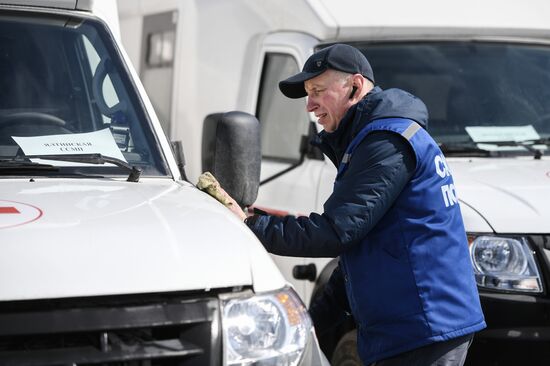 Крым получил 24 машины скорой помощи