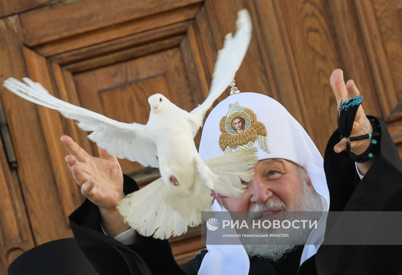 Патриаршее служение в праздник Благовещения Пресвятой Богородицы