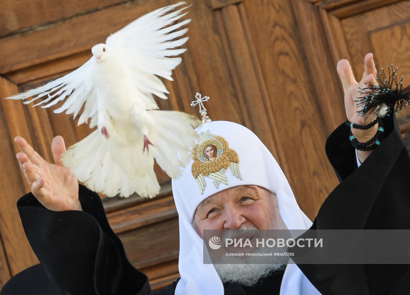 Патриаршее служение в праздник Благовещения Пресвятой Богородицы