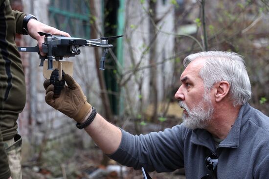 Производство беспилотников в батальоне "Восток" в ДНР