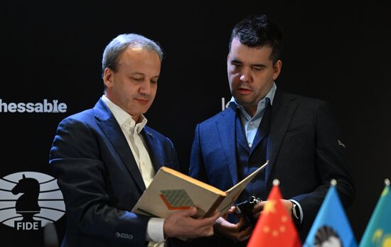 Шахматы. Матч за звание чемпиона мира. Пресс-конференция