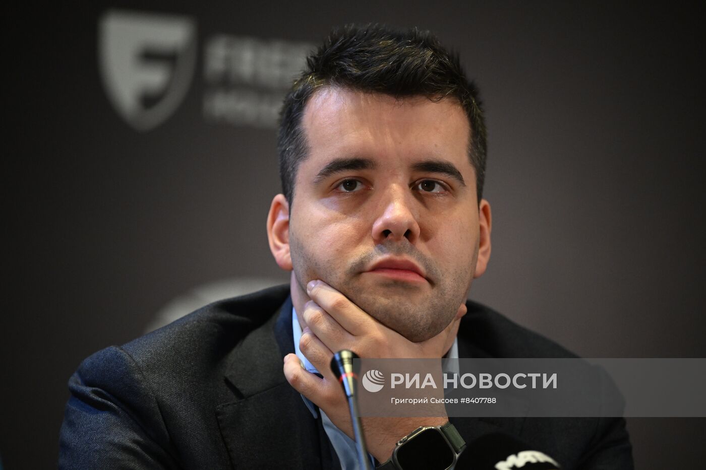 Шахматы. Матч за звание чемпиона мира. Пресс-конференция