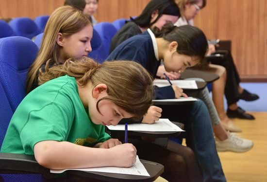 Акция "Тотальный диктант" в странах мира