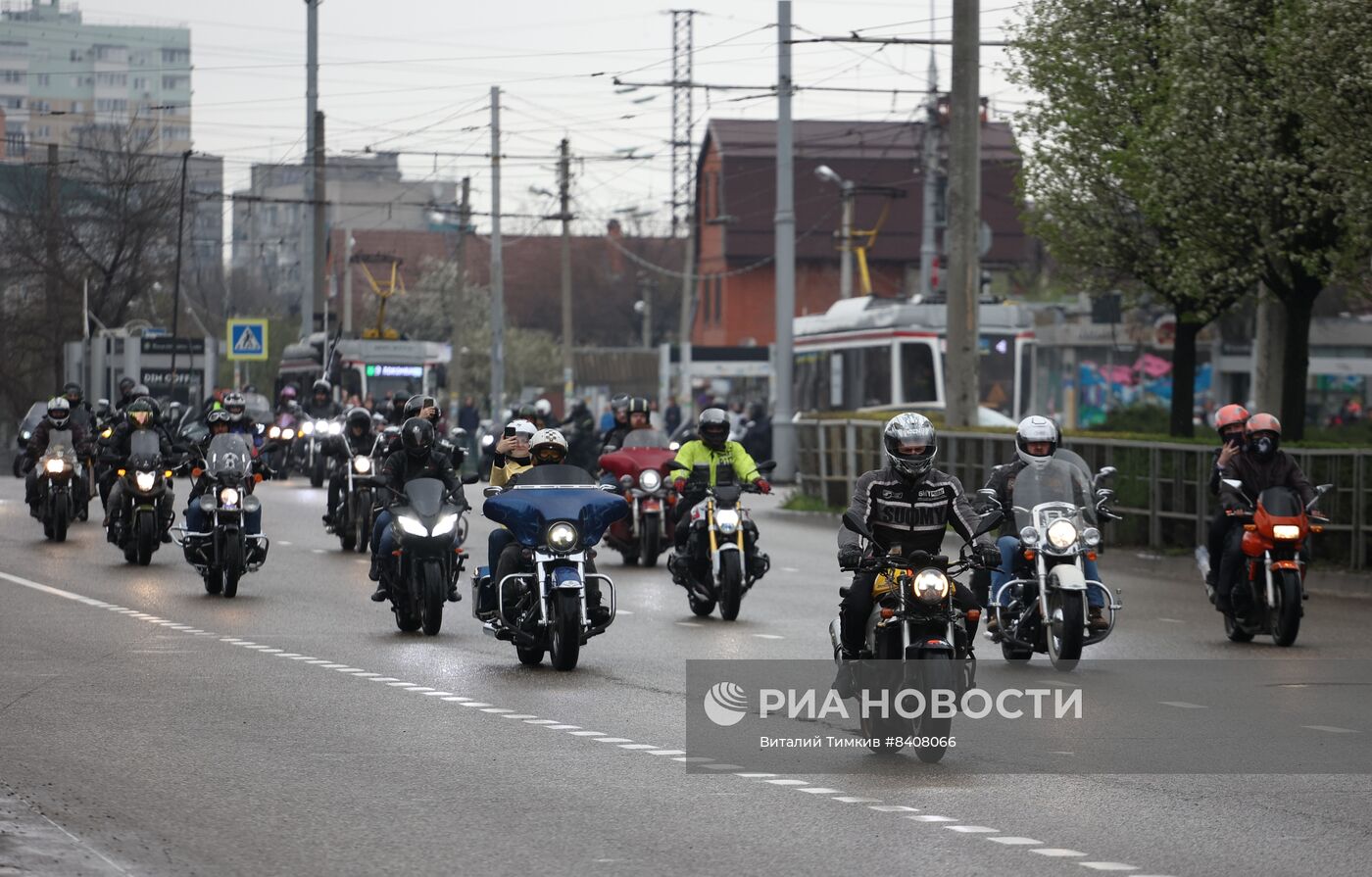 Старт мотосезона в Краснодаре