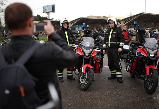 Старт мотосезона в Краснодаре