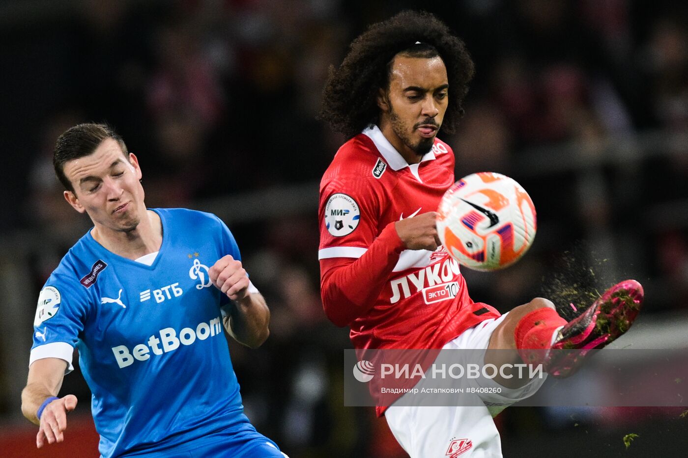 Футбол. РПЛ. Матч "Спартак" - "Динамо"