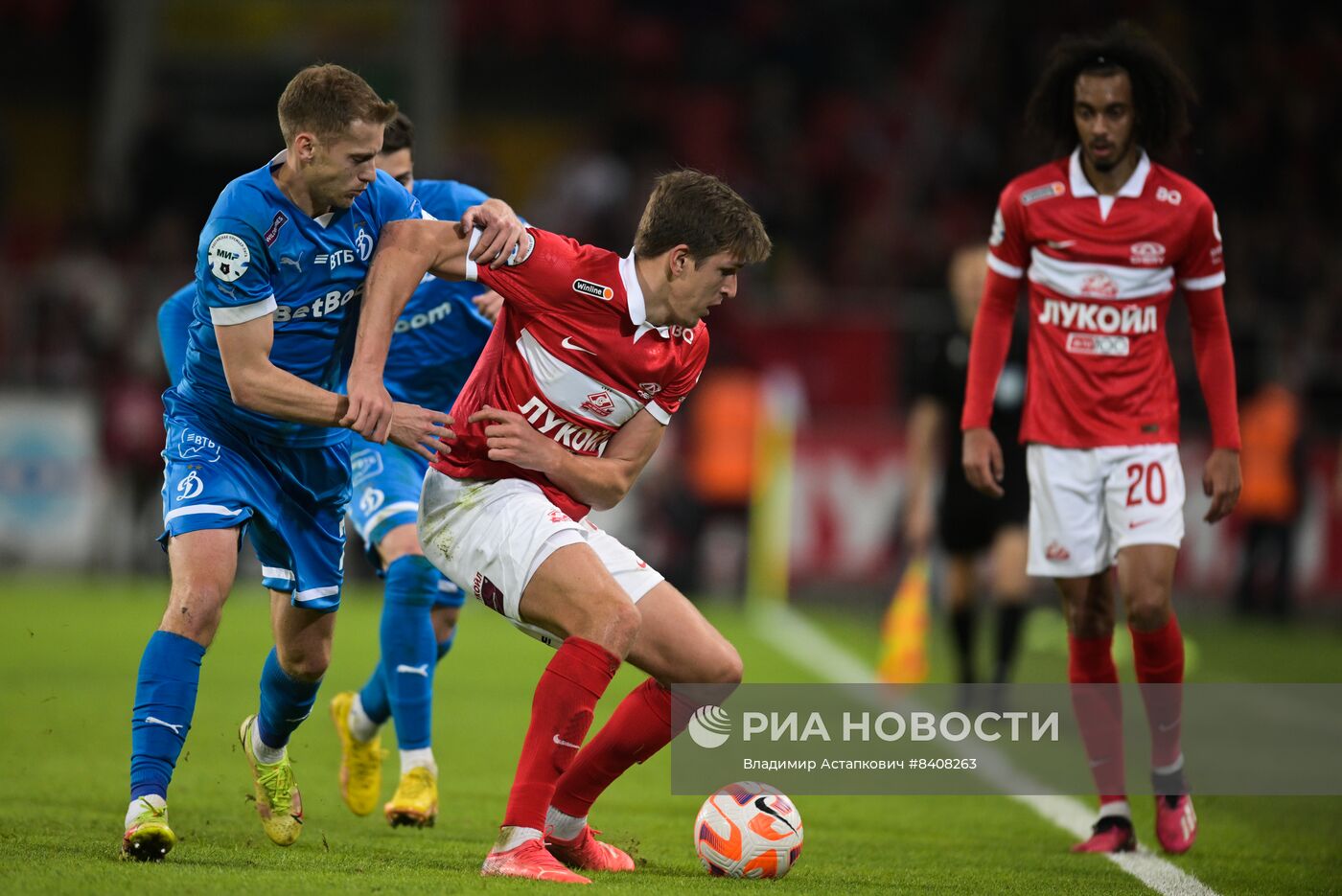 Футбол. РПЛ. Матч "Спартак" - "Динамо"