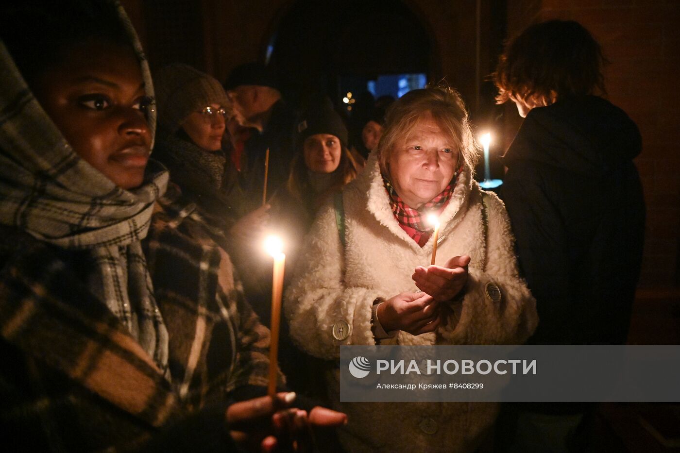 Празднование католической Пасхи в России