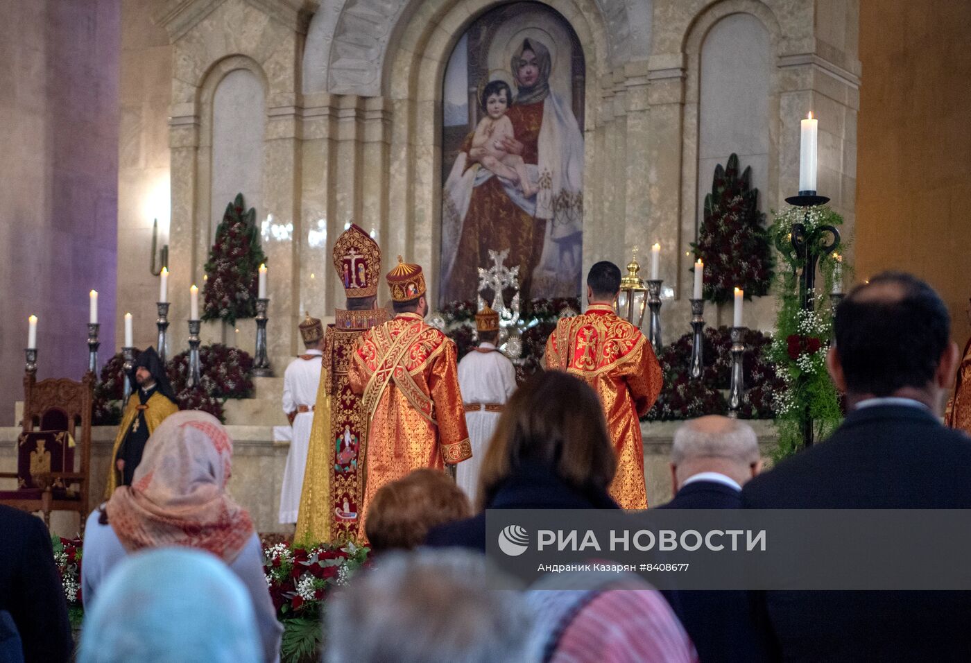 Празднование Пасхи в Армении