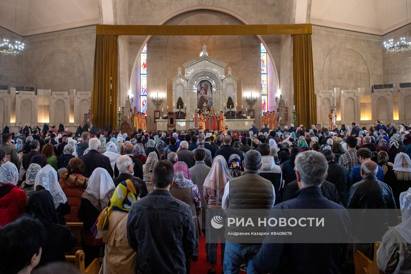 Празднование Пасхи в Армении