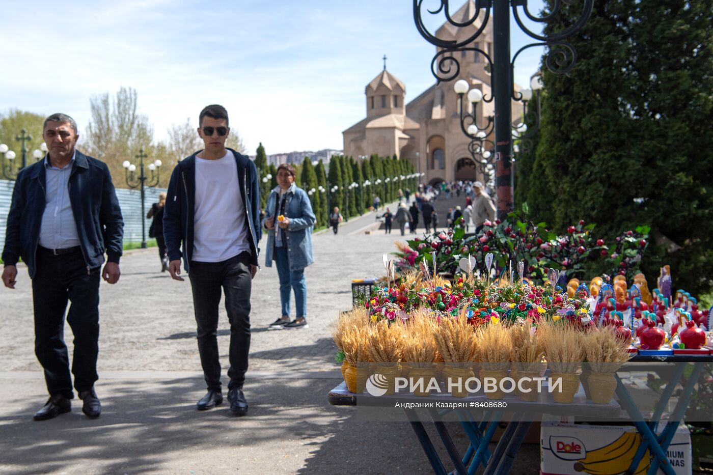 Празднование Пасхи в Армении