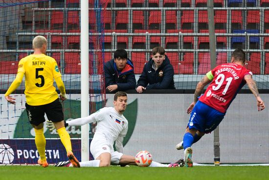 Футбол. РПЛ. Матч ЦСКА - "Химки"