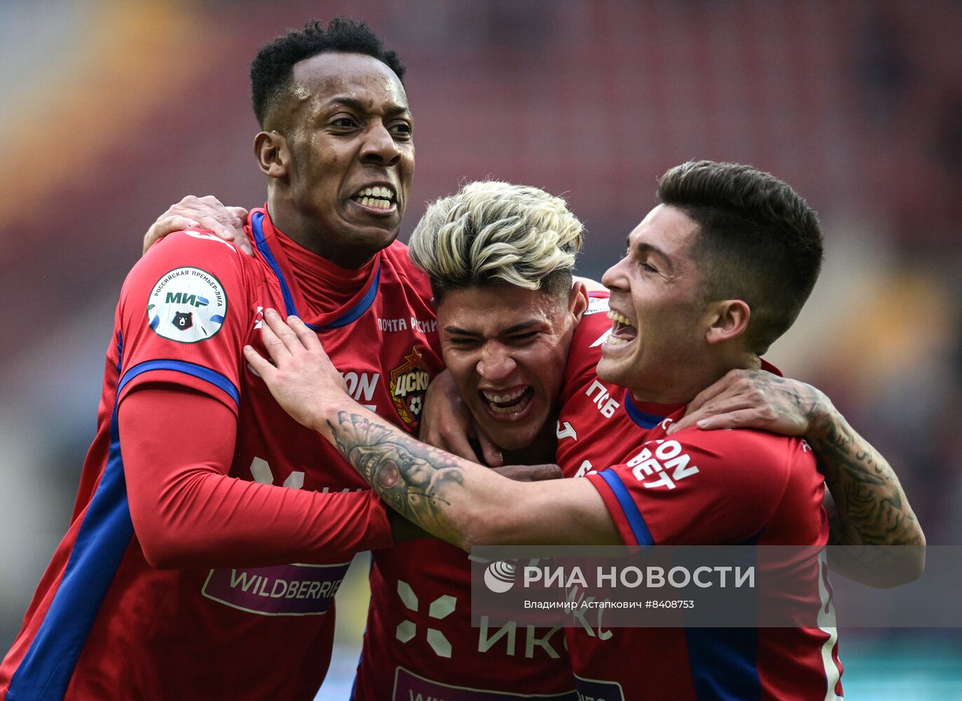 Футбол. РПЛ. Матч ЦСКА - "Химки"