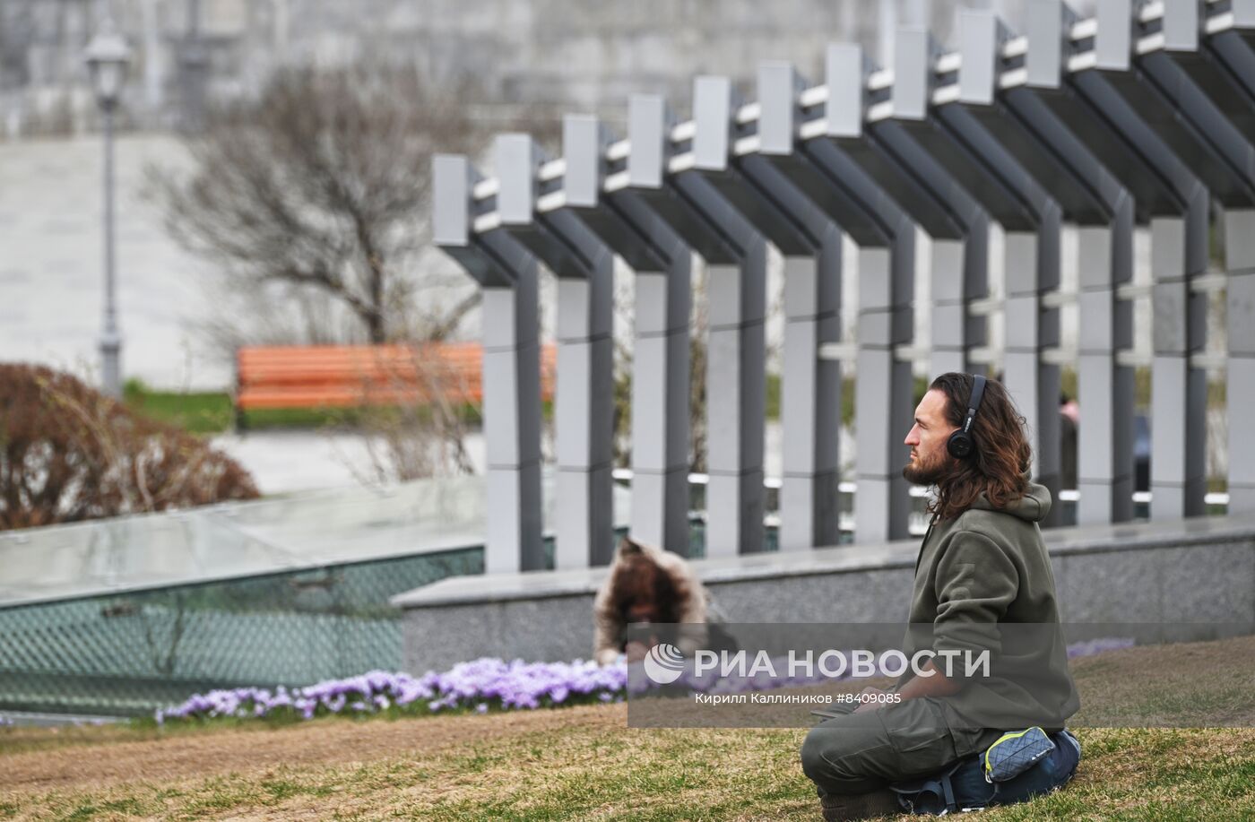 Весенняя погода в Москве