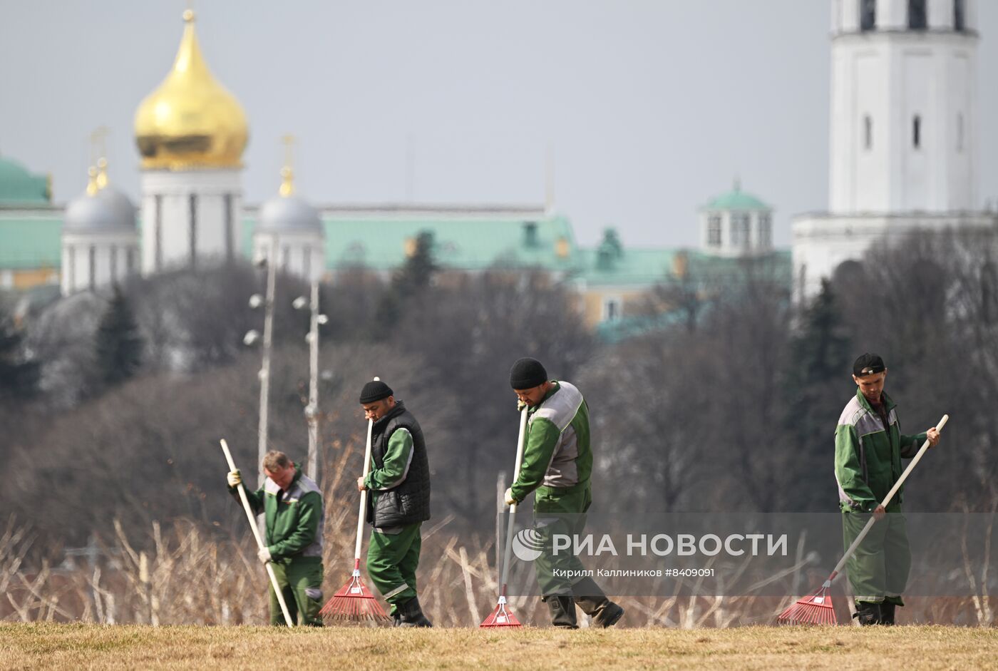 Весенняя погода в Москве