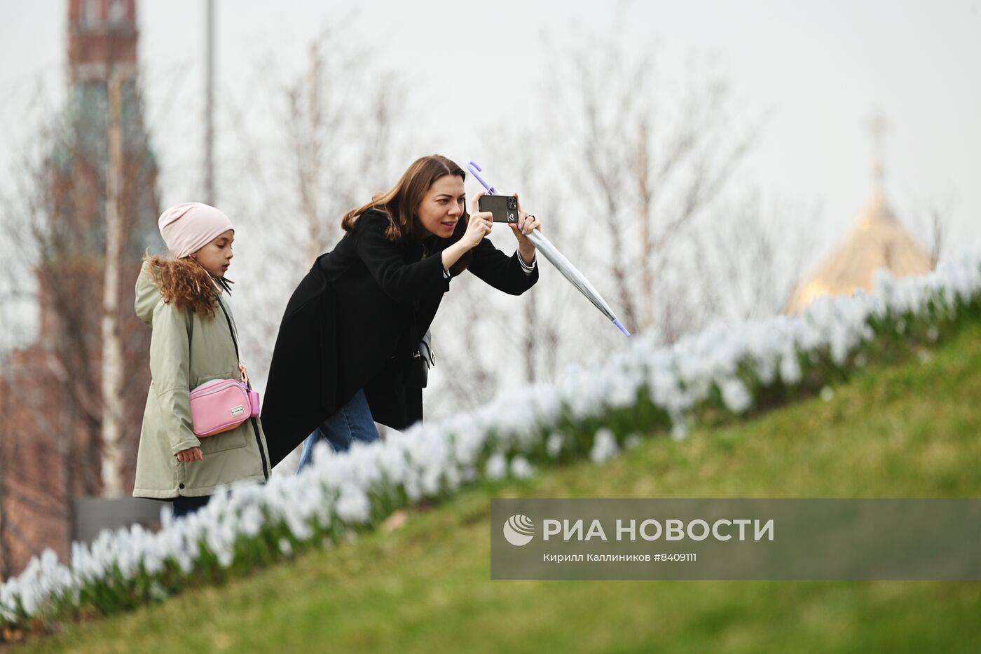 Весенняя погода в Москве