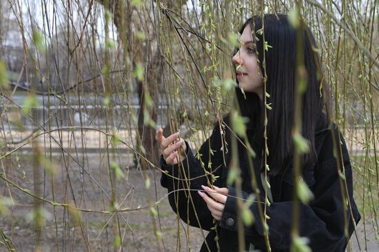 Весенняя погода в Москве