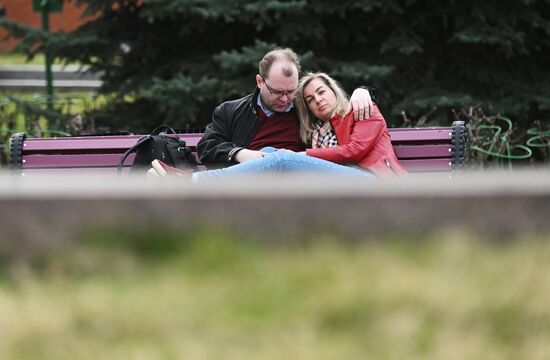 Весенняя погода в Москве