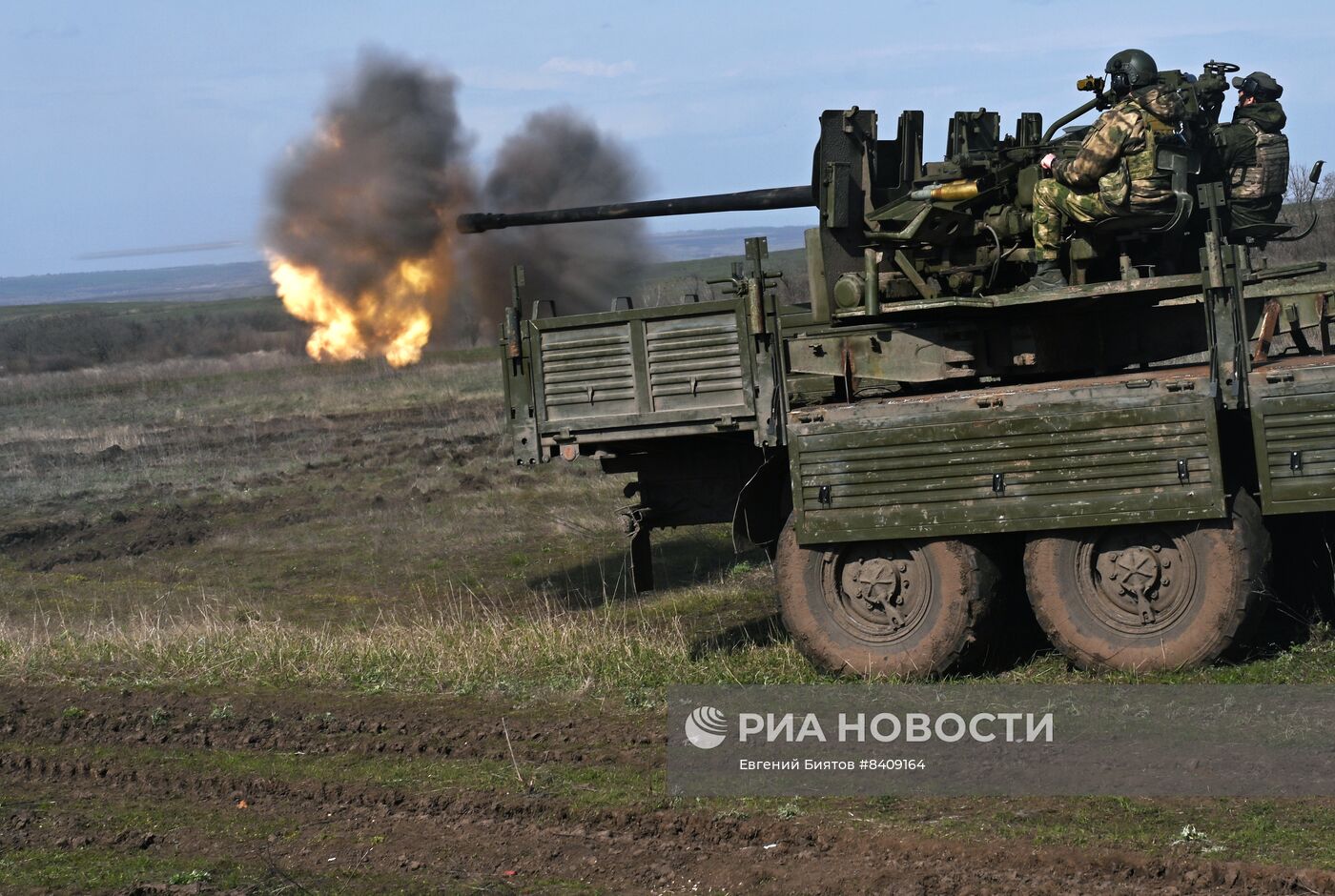 Боевая подготовка подразделений ВДВ на полигоне в зоне СВО