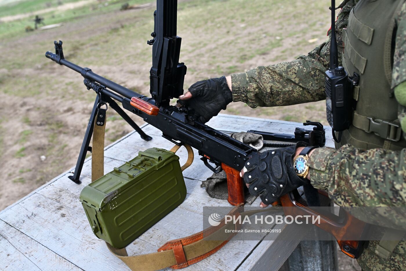 Боевая подготовка подразделений ВДВ на полигоне в зоне СВО