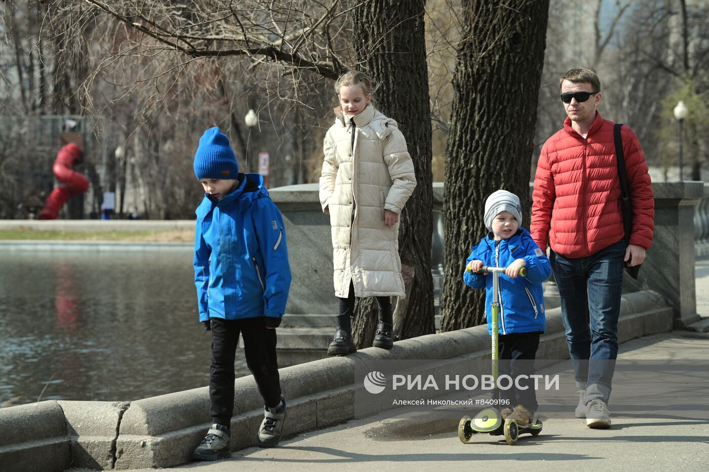 Весенняя погода в Москве