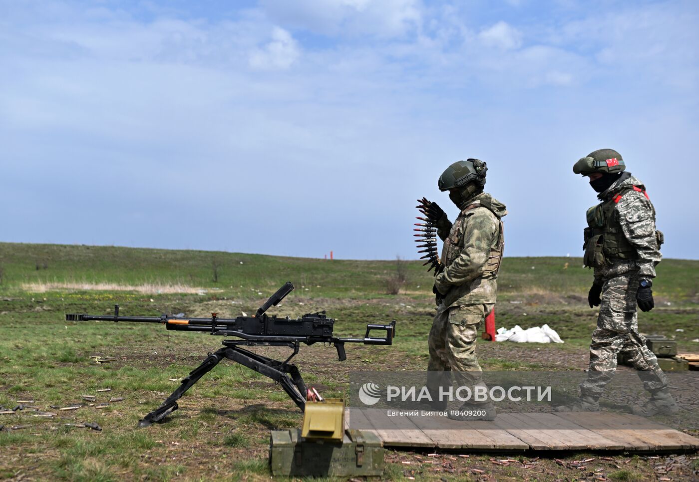 Боевая подготовка подразделений ВДВ на полигоне в зоне СВО