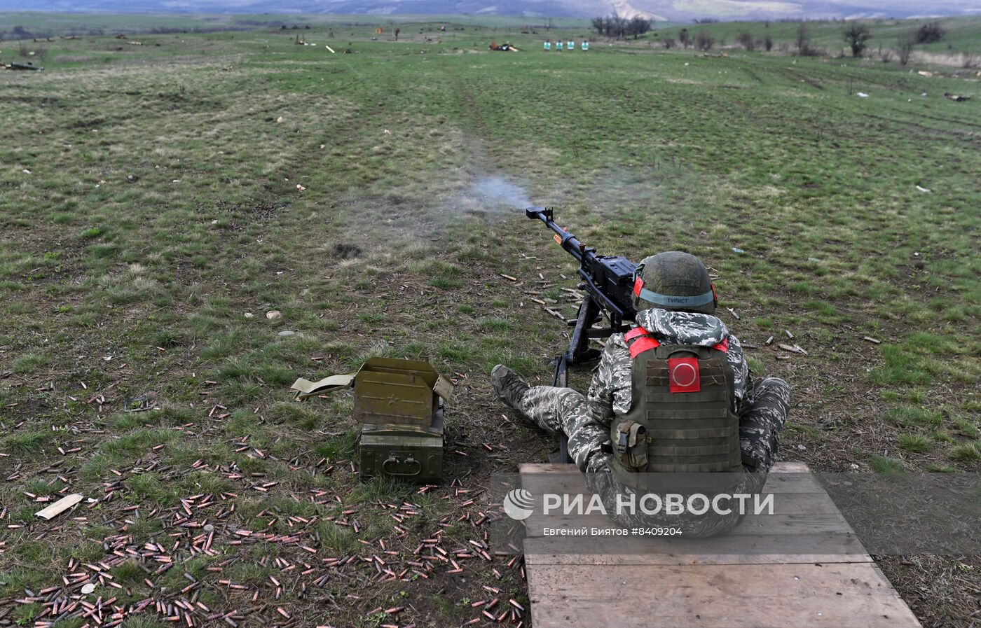 Боевая подготовка подразделений ВДВ на полигоне в зоне СВО