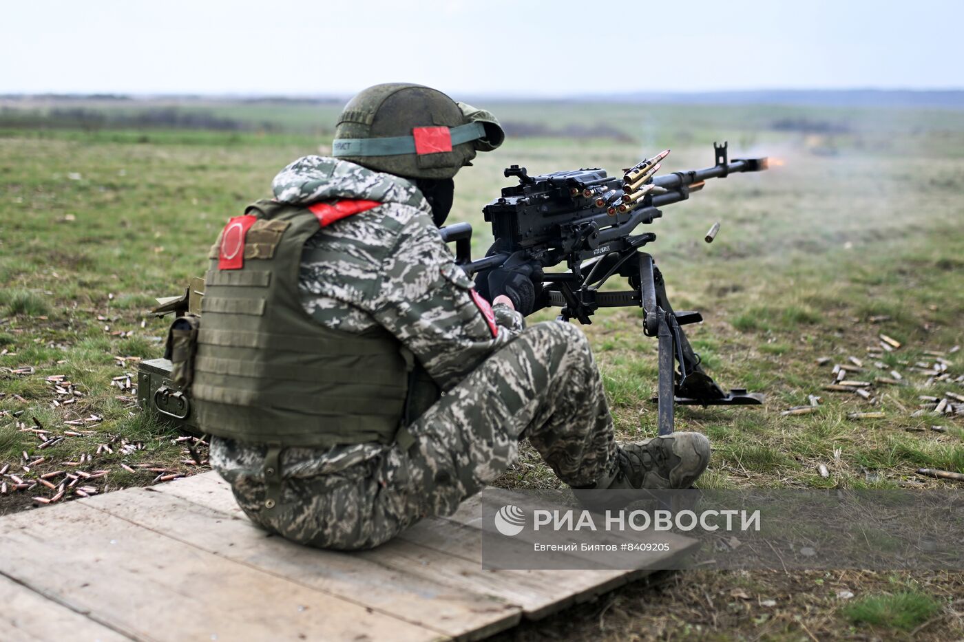 Боевая подготовка подразделений ВДВ на полигоне в зоне СВО