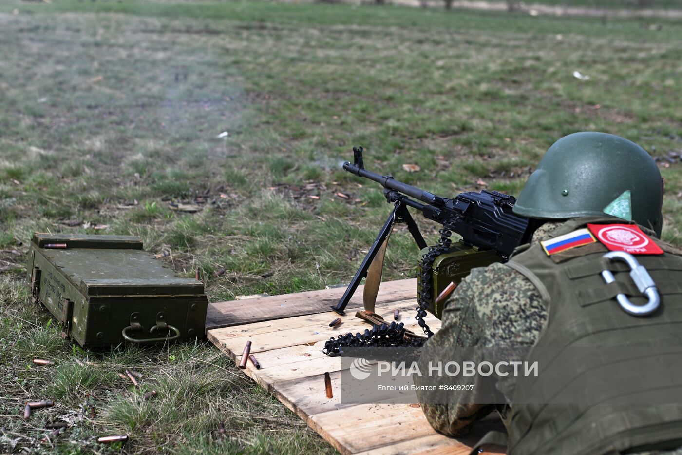 Боевая подготовка подразделений ВДВ на полигоне в зоне СВО