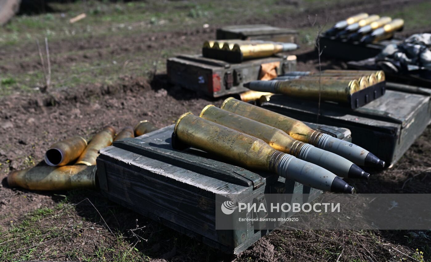 Боевая подготовка подразделений ВДВ на полигоне в зоне СВО