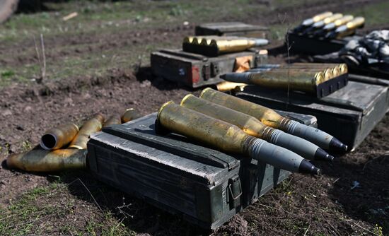 Боевая подготовка подразделений ВДВ на полигоне в зоне СВО