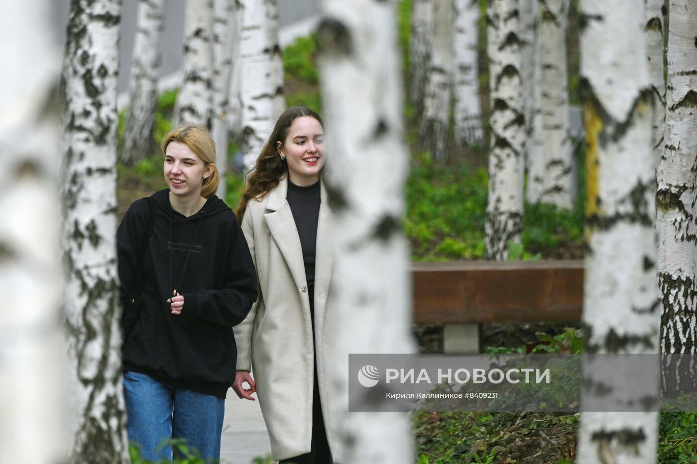 Весенняя погода в Москве