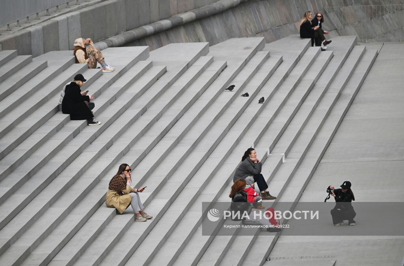 Весенняя погода в Москве