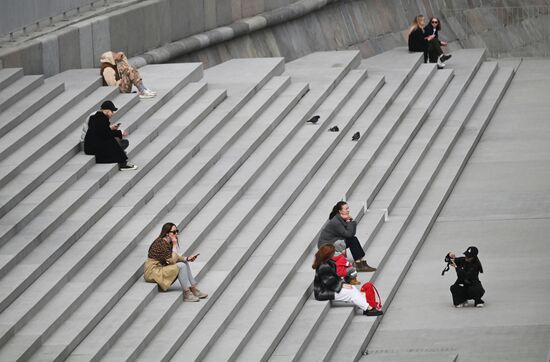 Весенняя погода в Москве