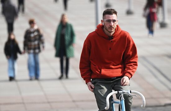 Весенняя погода в Москве