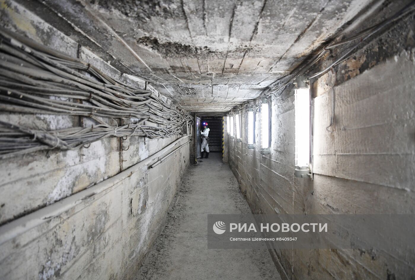 Шахта "Ангидрит" в Норильске