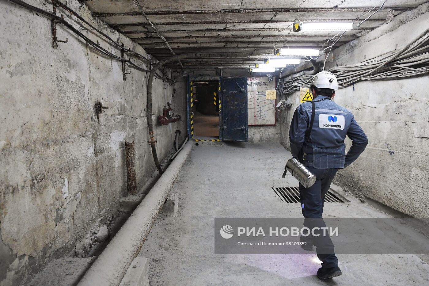 Шахта "Ангидрит" в Норильске