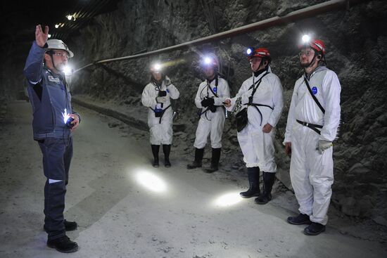 Шахта "Ангидрит" в Норильске