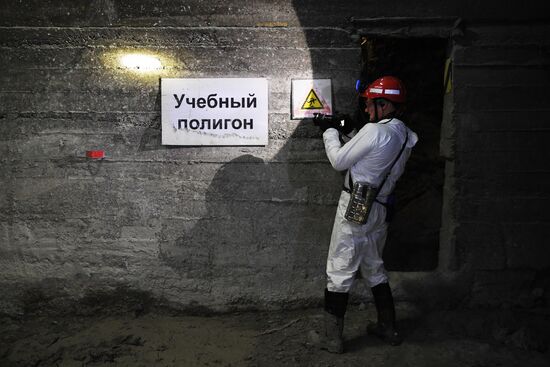 Шахта "Ангидрит" в Норильске