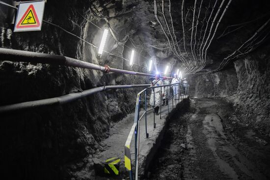 Шахта "Ангидрит" в Норильске